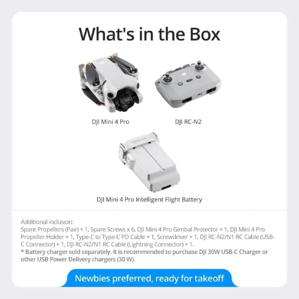 DJI MINI 4 PRO C/CONTROL - Imagen 3