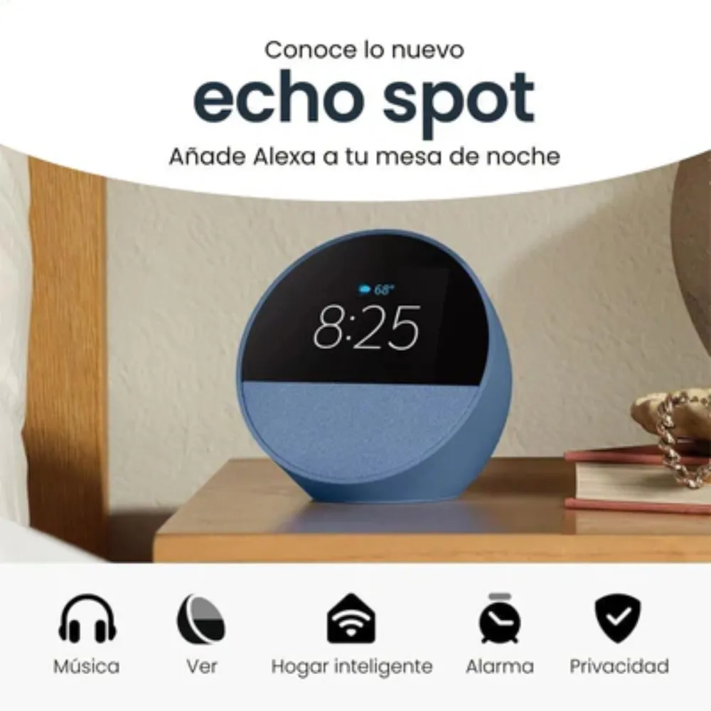PARLANTE AMAZON NEW ECHO SPOT - Imagen 2